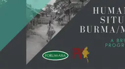 Briefing Paper on the Human Rights Situation in Burma/Myanmar