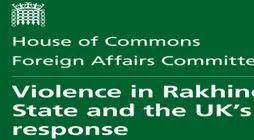 Report: Violence in Rakhine State and the UK’s Response