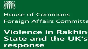 Report: Violence in Rakhine State and the UK’s Response