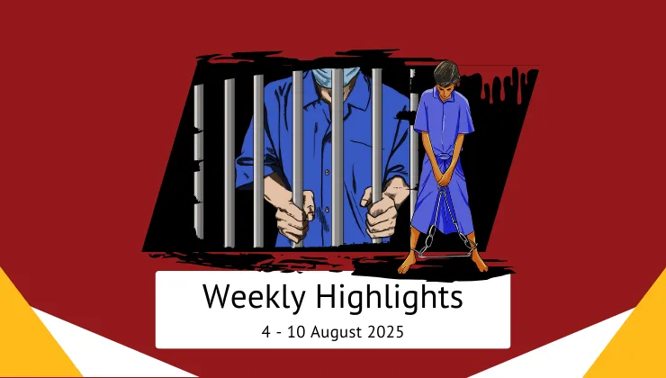 Dignity Denied in Junta Detainment