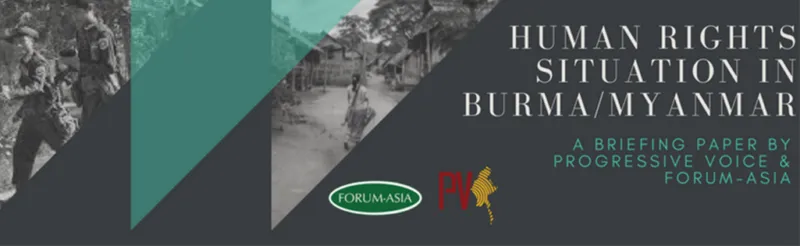 Briefing Paper on the Human Rights Situation in Burma/Myanmar