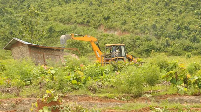 Western Burma Chin Report: Village Bulldozed by Burma Government Authorities in Chin State