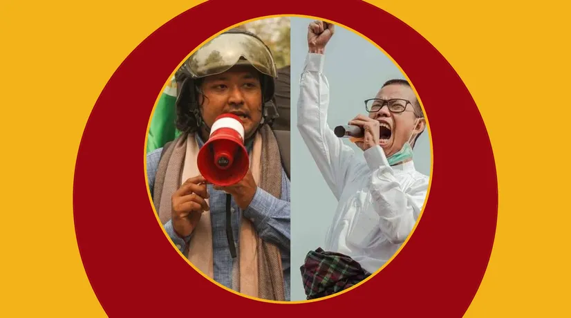 In Myanmar, Pair of Protest Activists Share Common Goal: Root Out Dictatorship