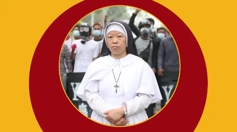 Catholic Nun Who Stood Up to Myanmar Junta Forces Now Helps COVID-19 Patients