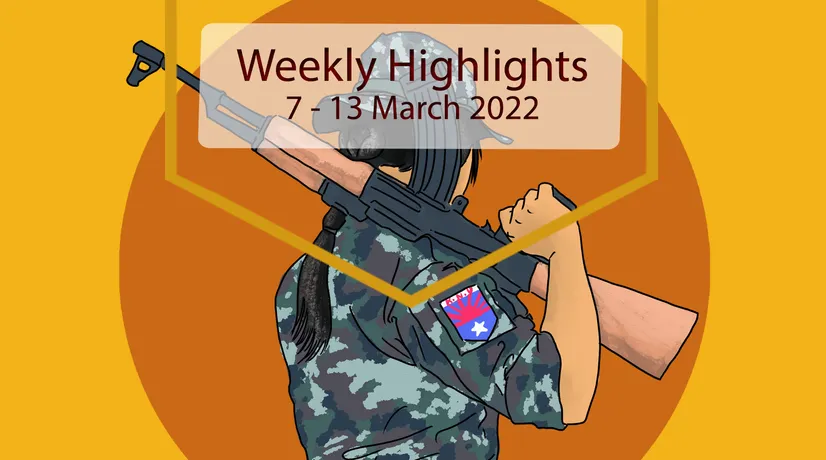 Courage and Resistance of Myanmar Women Marks IWD 2022
