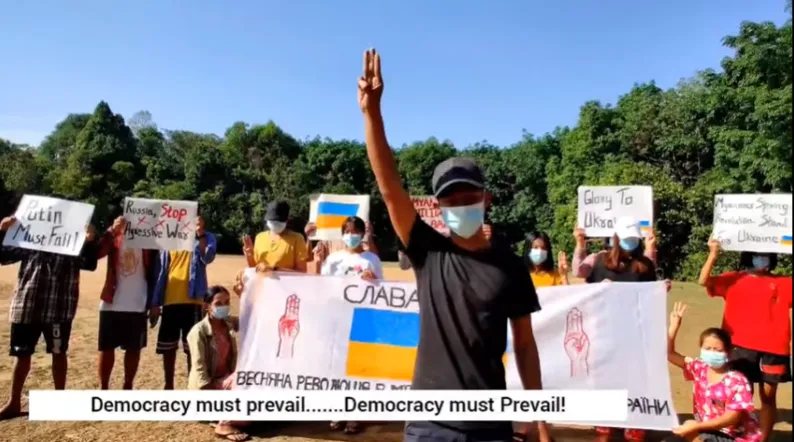 How the ‘two Myanmars’ view the Russian invasion of Ukraine
