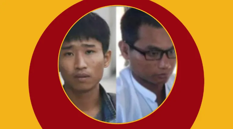 သတင်းသမား ၂ ဦး ထောင် ၂ နှစ်စီ ချခံရ