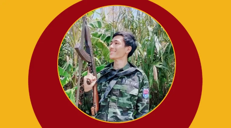 “ပြည်သူနဲ့အတူသစ္စာရှိရှိ တော်လှန်ခဲ့တယ်။  ပြည်သူရဲ့မေတ္တာကြောင့် ဘေးကင်းပါစေ..ဆိုပြီး ကျွန်တော် သစ္စာ ဆိုခဲ့တယ်” – ချမ်းငြိမ်းသူ (ခ) မောင်ပန်ဒါ