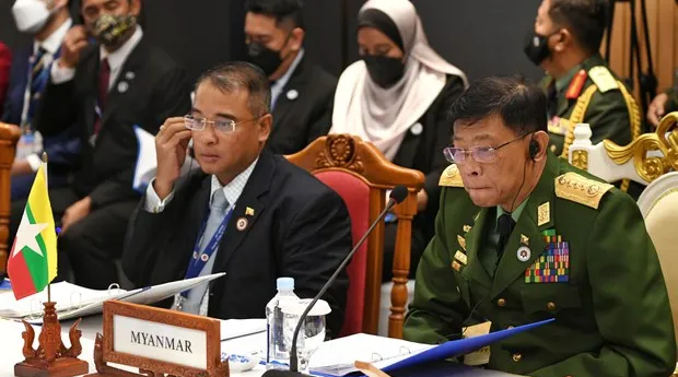 Myanmar junta representative attends ASEAN defense meeting