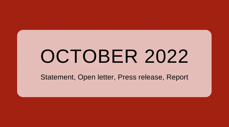 October 2022