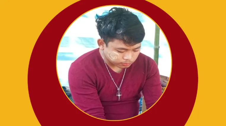 ခြေအစုံဖြတ်ရသော်လည်း လက်နှစ်ဖက်နှင့် ဆက်တော်လှန်မည့် ကရင်နီလူငယ်